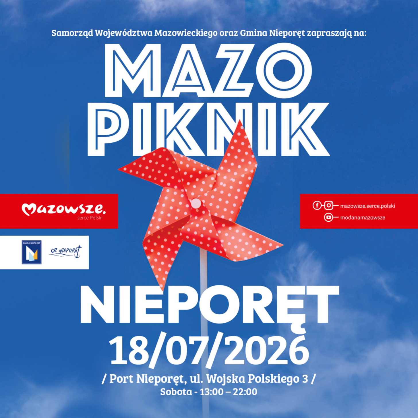 ZMazopiknik Nieporęt - plakat. Fot. UMWM